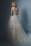 Landa Size 6 D401 Diamond White Gown
