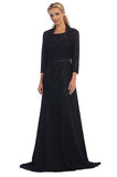 Let's Size Medium 7053 Champagne Mother of Bride Dress