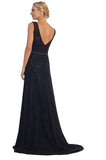 Let's Size Medium 7053 Champagne Mother of Bride Dress