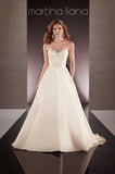 Martina Liana Size 14 687 Ivory Gown