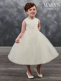 Mary's Bridal Size 10 MB9021 White Flower Girl Dress