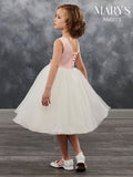 Mary's Bridal Size 10 MB9021 White Flower Girl Dress