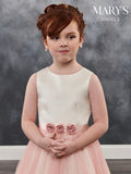 Mary's Bridal Size 10 MB9023 White Flower Girl Dress