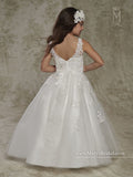 Mary's Bridal Size 14 F536 White Flower Girl Dress
