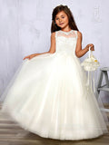 Mary's Bridal Size 6 F575 White Flower Girl Dress