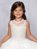 Mary's Bridal Size 8 F576 White Flower Girl Dress