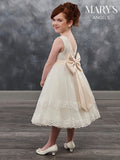 Mary's Bridal Size 8 MB9018 White Flower Girl Dress