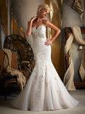 Mori Lee Size 18 1903 Ivory Gown