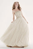 Oleg Cassini Size 6 CWG468 Champagne Gown