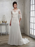 Mary's Bridal Size 10 6595 Ivory Gown