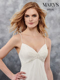 Mary's Bridal Size 10 MB1017 Ivory Informal
