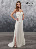 Mary's Bridal Size 12 MB1020 Ivory Informal