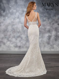 Mary's Bridal Size 12 MB3036 Ivory/Blush Gown