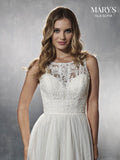 Mary's Bridal Size 12 MB5002 Ivory/Champagne Gown
