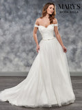 Mary's Bridal Size 14 MB2028 Ivory Gown