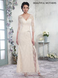Mary's Bridal Size 14 MB8005 Ivory Mother of Bride Dress
