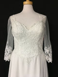 Mary's Bridal Size 16 MB8007 Ivory Mother of Bride Dress