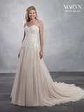 Mary's Bridal Size 18 MB2055 Ivory/Almond Gown