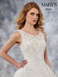 Mary's Bridal Size 6 MB3028 Ivory Gown