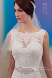 Mary's Bridal Size 8 6286 Shell Gown