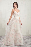 Mary's Bridal Size 8 MB7007 Floral Print Bridesmaid Dress