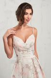 Mary's Bridal Size 8 MB7007 Floral Print Bridesmaid Dress