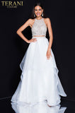 Terani Size 4 1811P5706 Ivory Informal