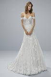W1 White One Size 12 Oliola Off White/Crystal/Nu Gown