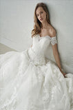 W1 White One Size 14 Fabiana Off White Gown