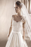W1 White One Size 14 Sinia Ivory/Crystal Gown