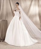 W1 White One Size 14 Sinia Ivory/Crystal Gown