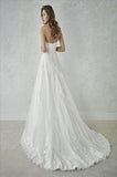 W1 White One Size 16 Fabiela Off White Gown
