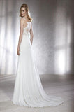 W1 White One Size 6 Figura Off White Gown