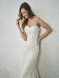 W1 White One Size 8 Fara Off White/Beige Gown
