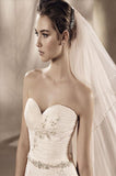 W1 White One Size 8 Sol Peach Gown
