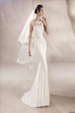 W1 White One Size 8 Yuriana Off White Gown